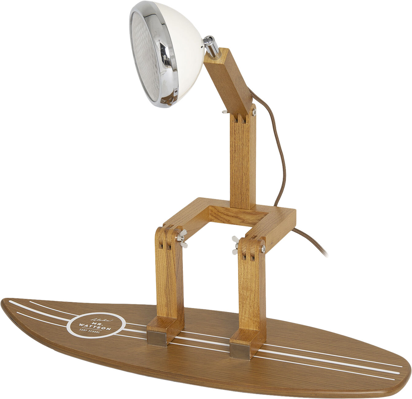 MR. WATTSON Table Stand - Surfboard, Ash