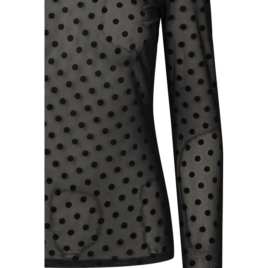 7655RDFRoll neck blouse