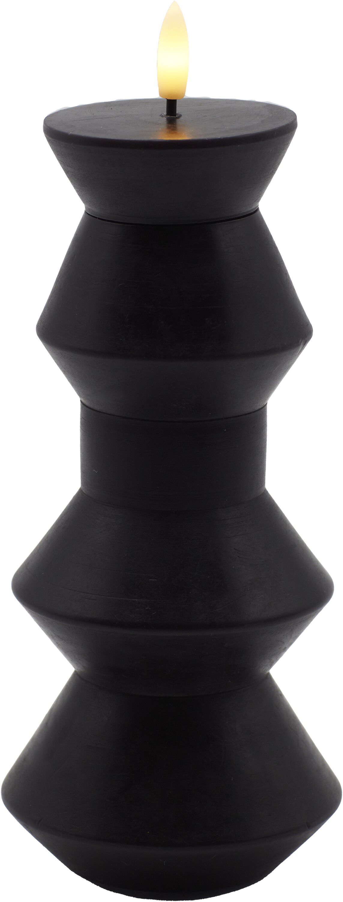 Nordisk Skulptur, Sille Geometri &Oslash;9,2x20,3 cm, Sort