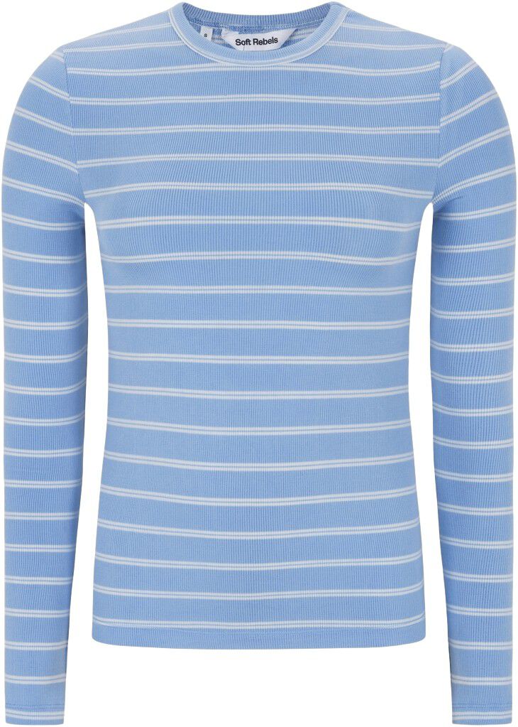 SRFenja Stripe O-neck Top