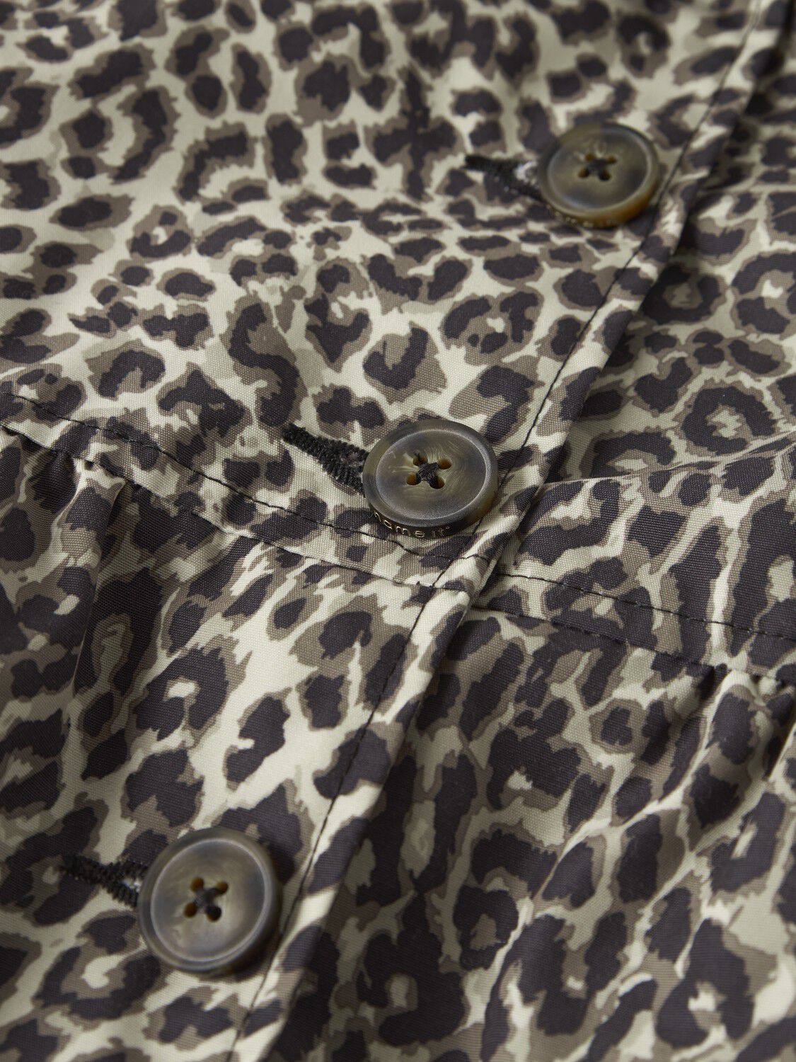 NMFMADELIN TRENCH COAT AOP