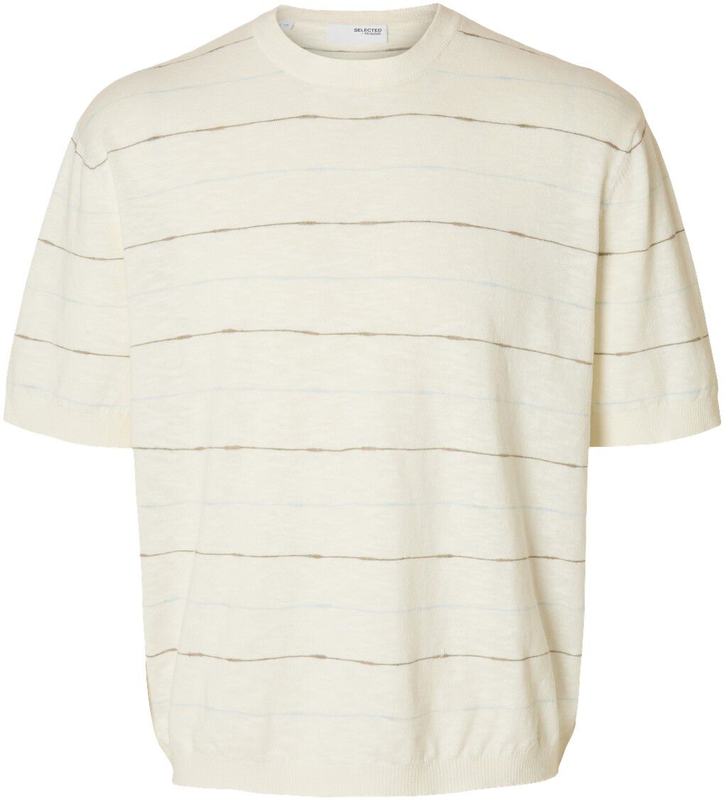 SLHBERG SUN SS KNIT RELAXED TEE