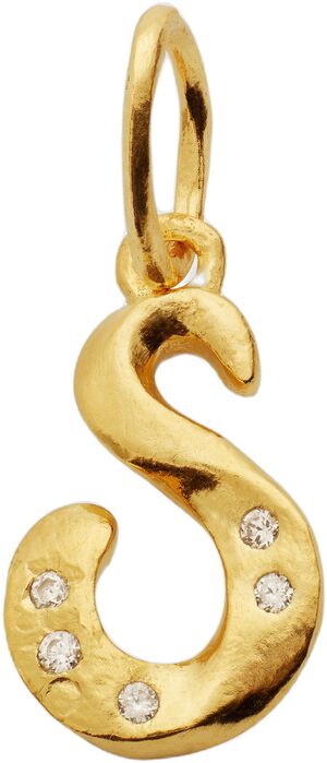 S Alphabet Pendant