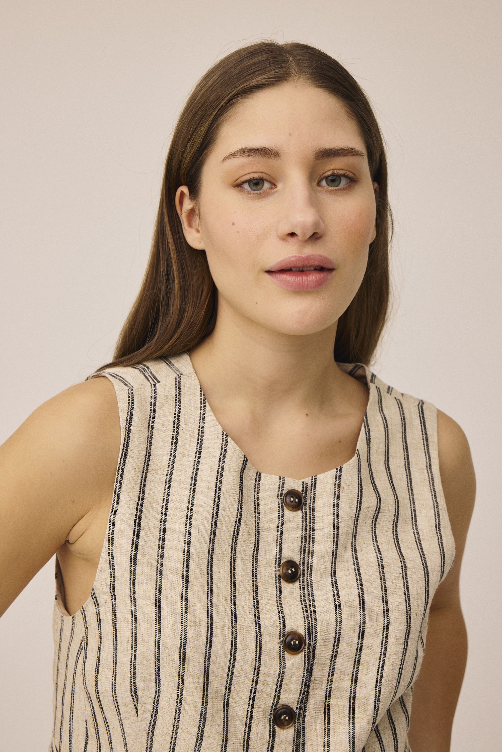 Ingrid 2S - Viscose & linen mix