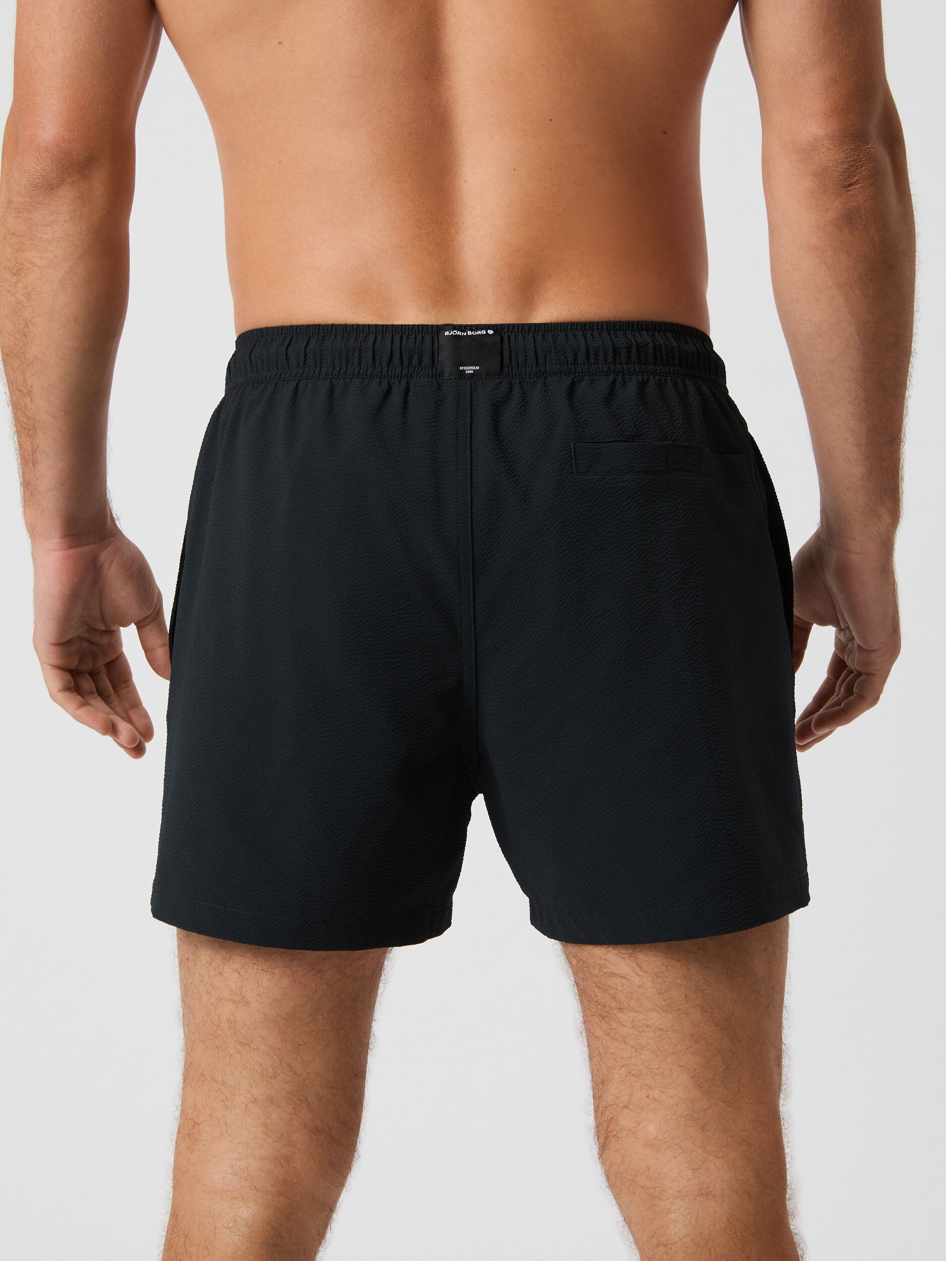 BORG SEERSUCKER SWIM SHORTS