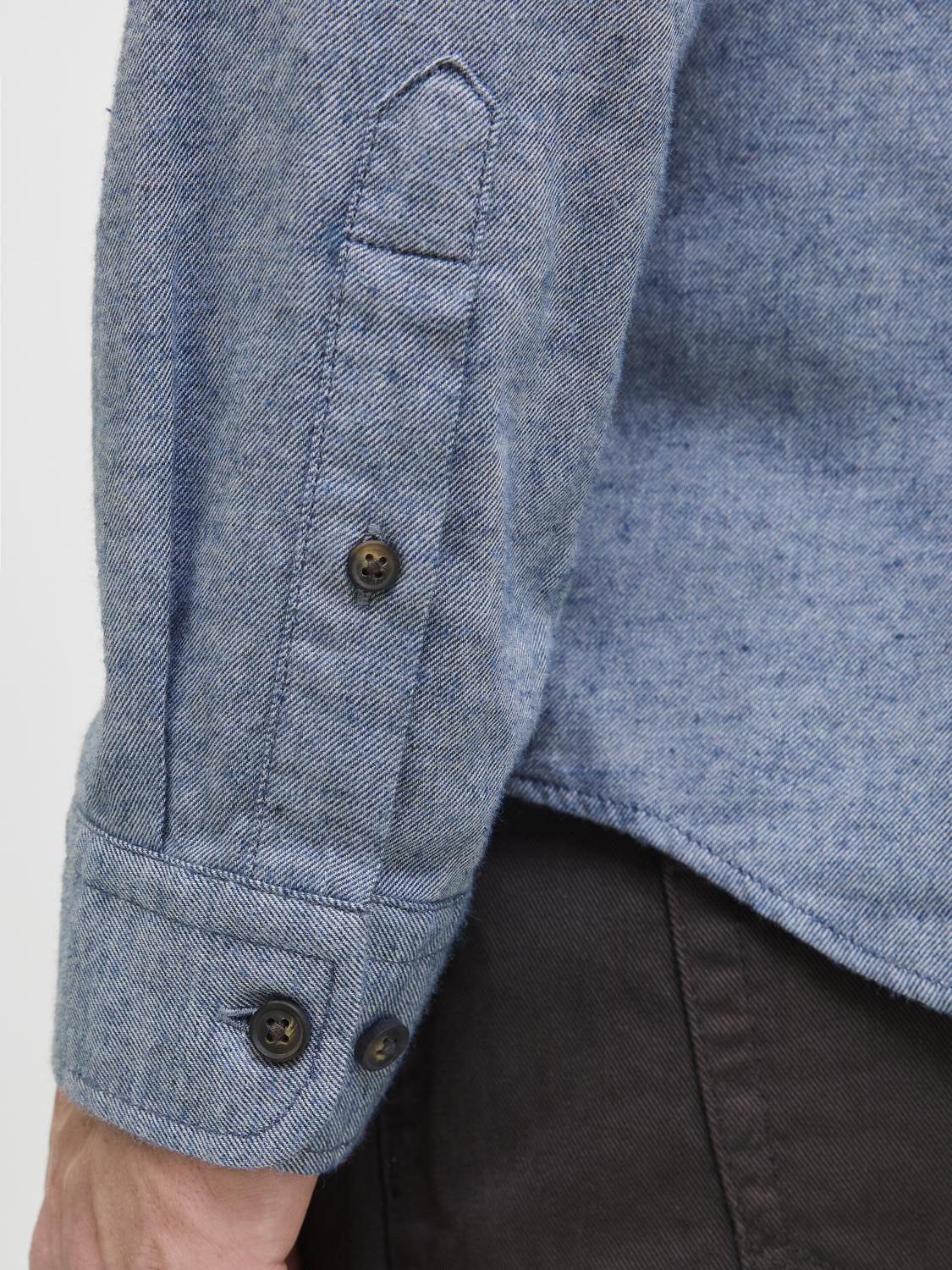 JJECLASSIC MELANGE SHIRT L/S NOOS