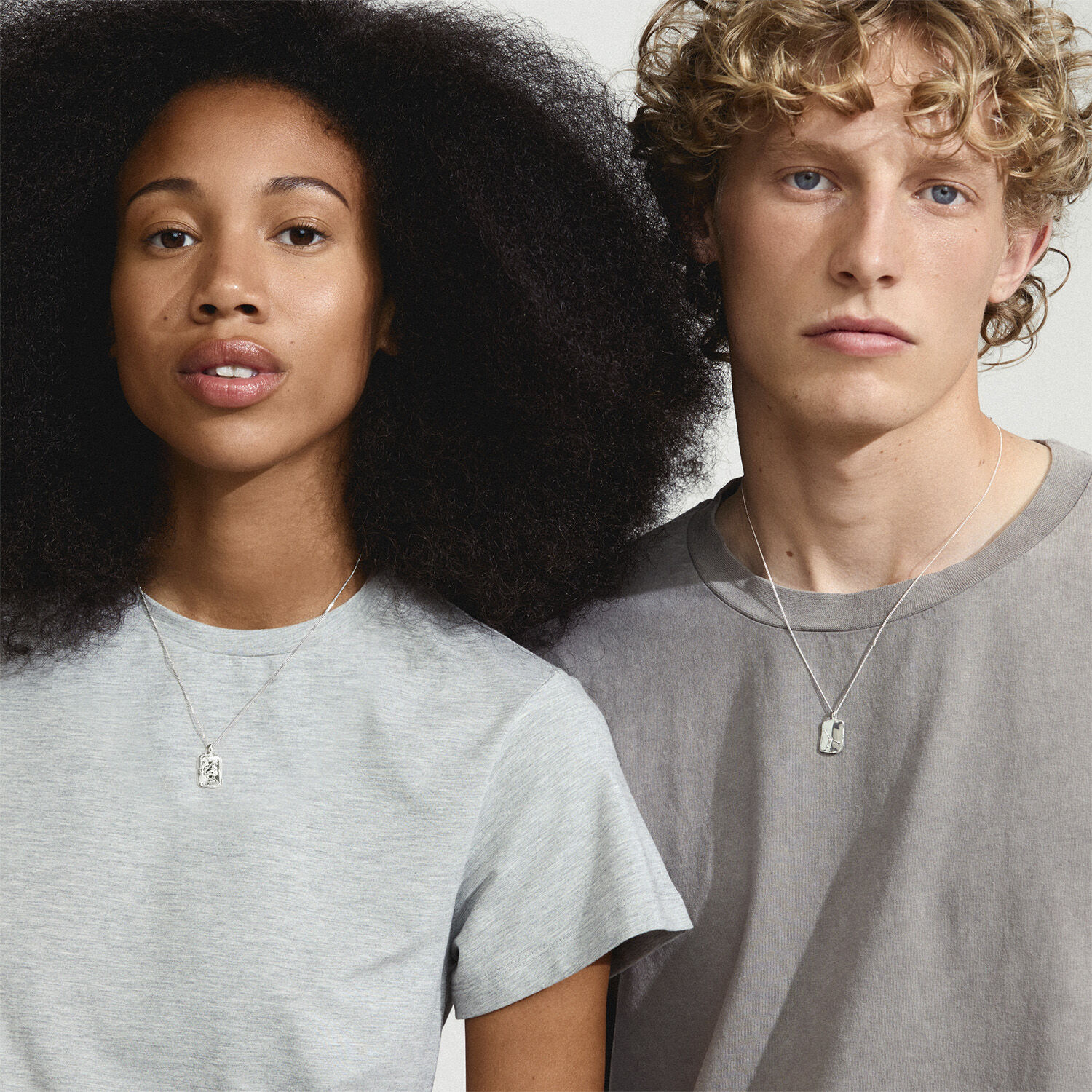 CANCER recycled Zodiac Sign necklace, silver-plated