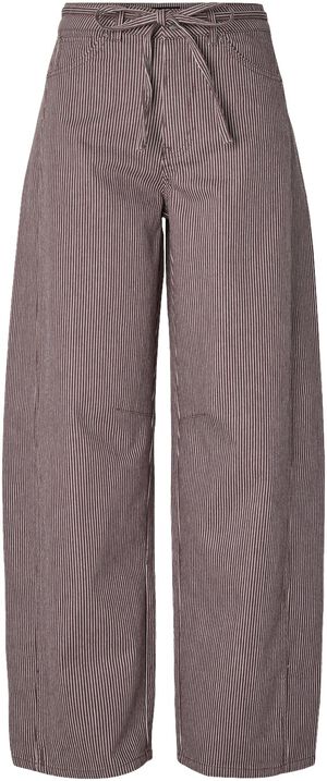 PCBILLO MW TIE BARREL JEANS