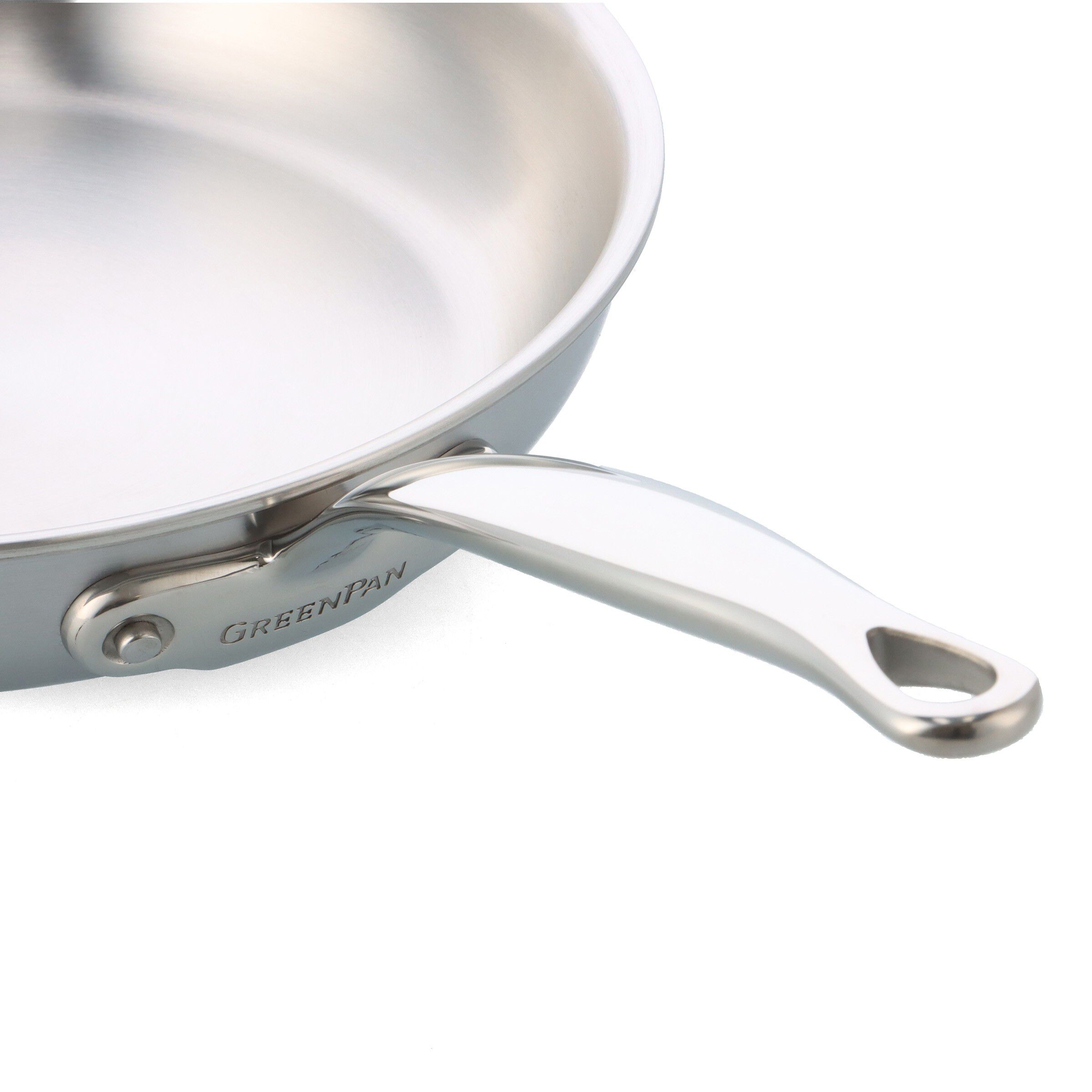 GreenPan Premiere 5PLY SS Wok 30cm/4,7L