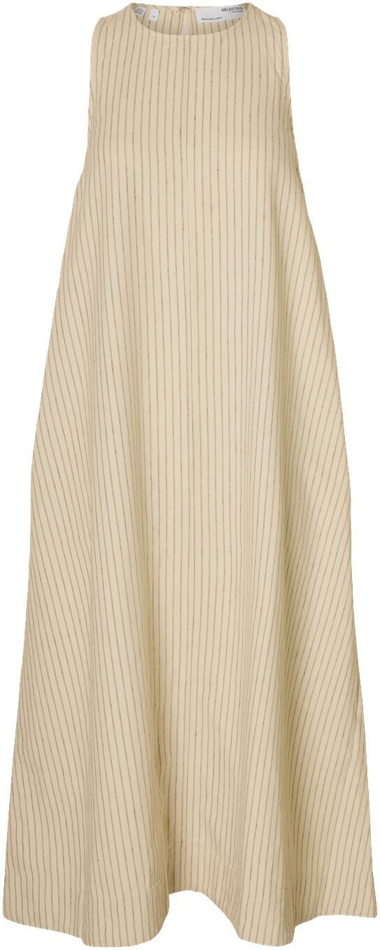 SLFJOHANNE SL STRIPED MIDI DRESS B