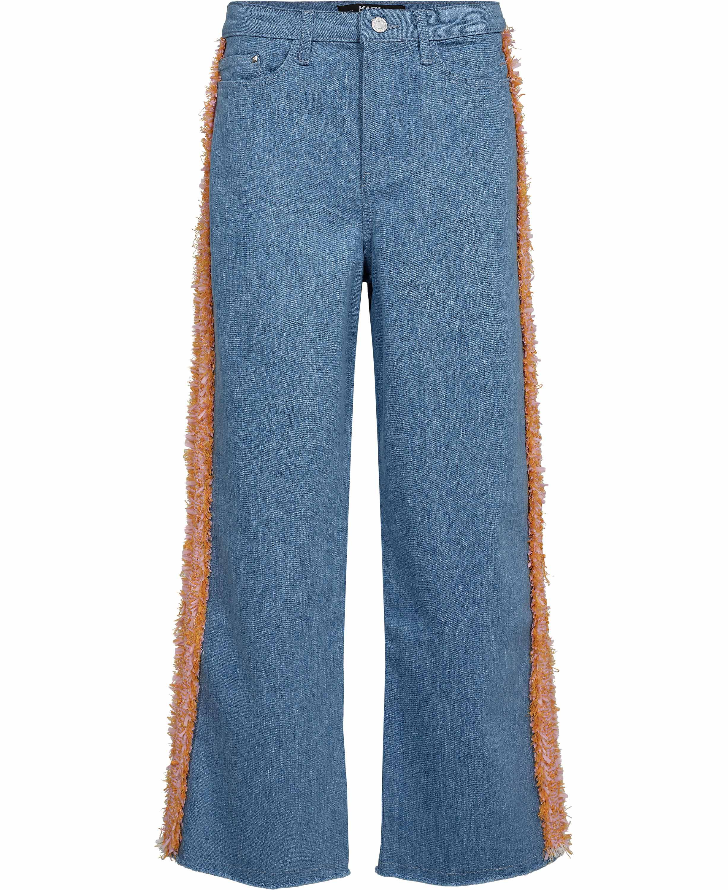 Denim Boucle Pants