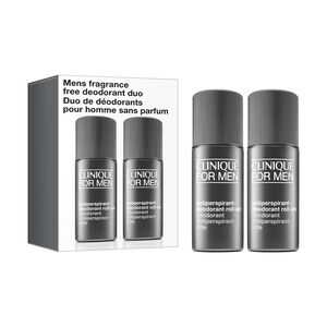 Mens Fragrance Free Deoderant Duo Set