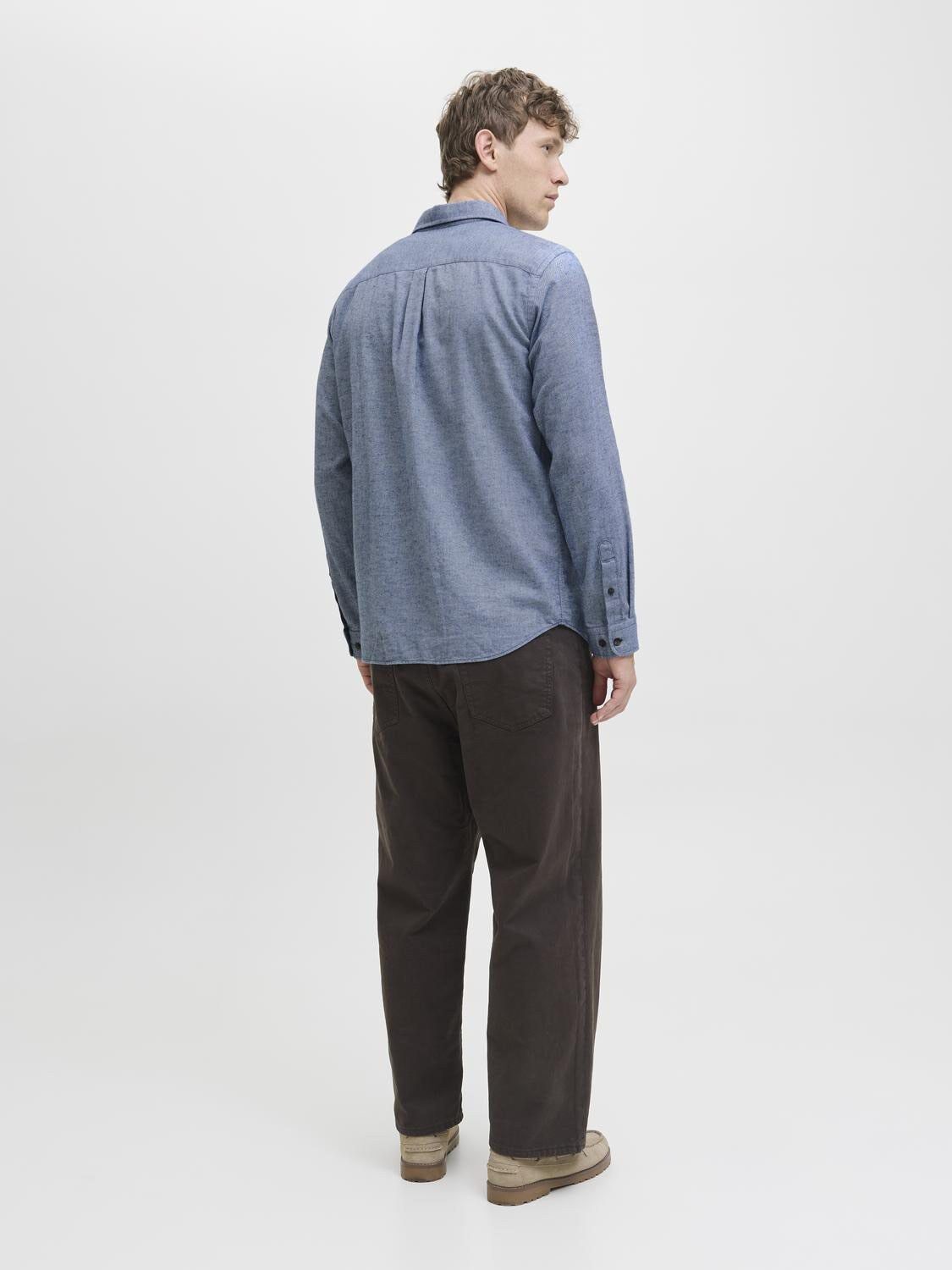 JJECLASSIC MELANGE SHIRT L/S NOOS