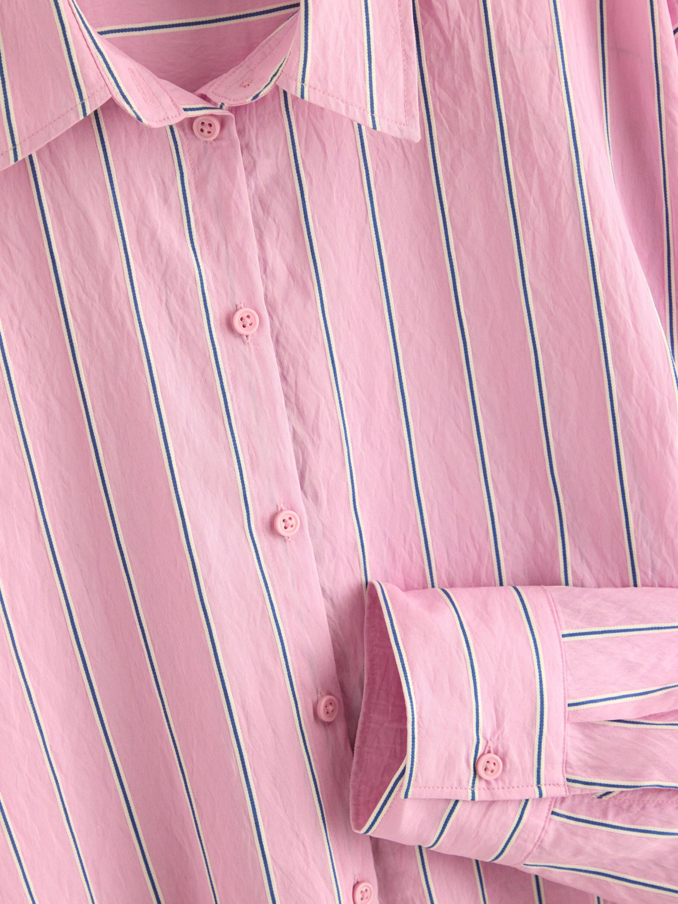 Woven shirt dress in soft viscose w