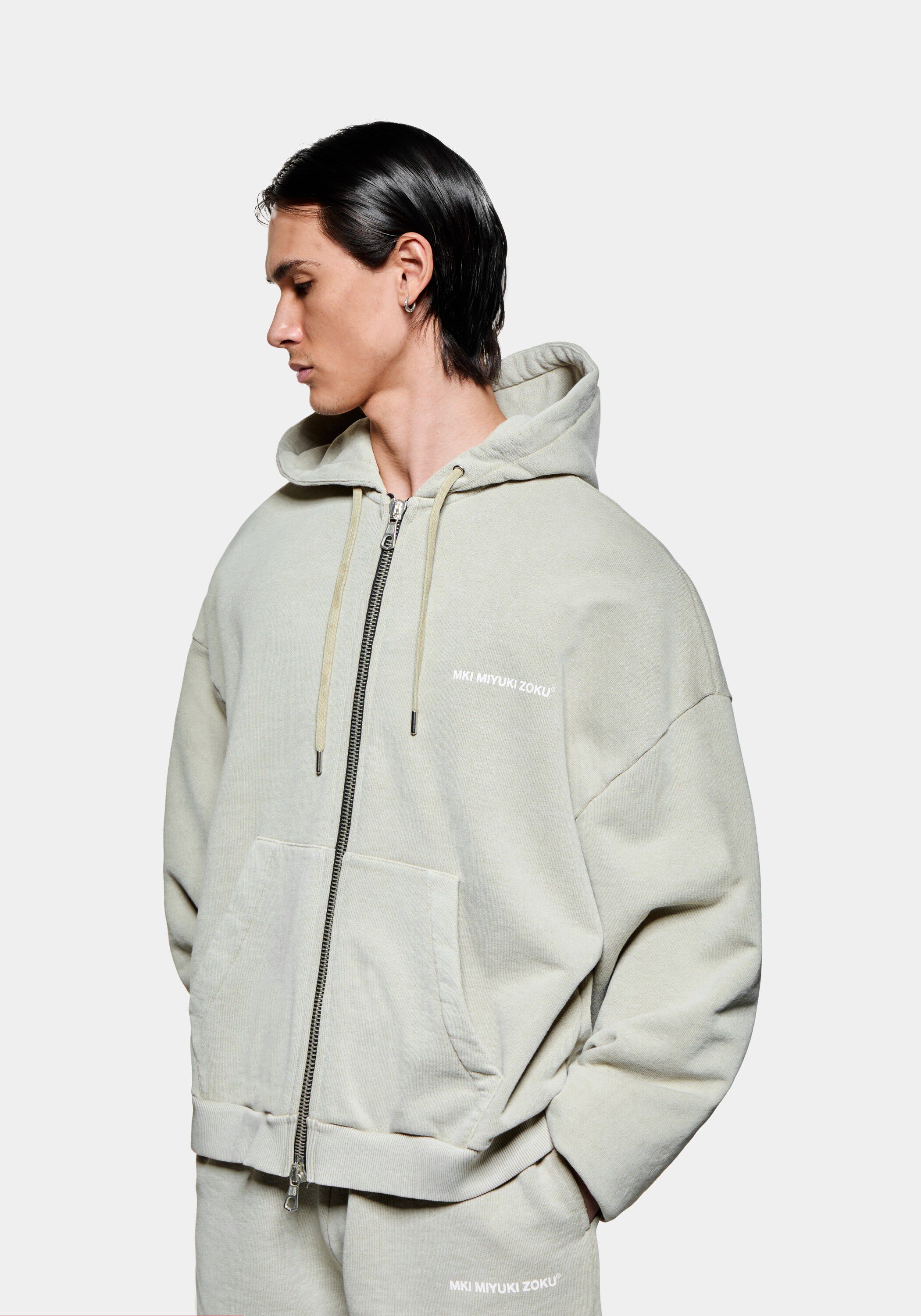 UNIFORM ZIP HOODY