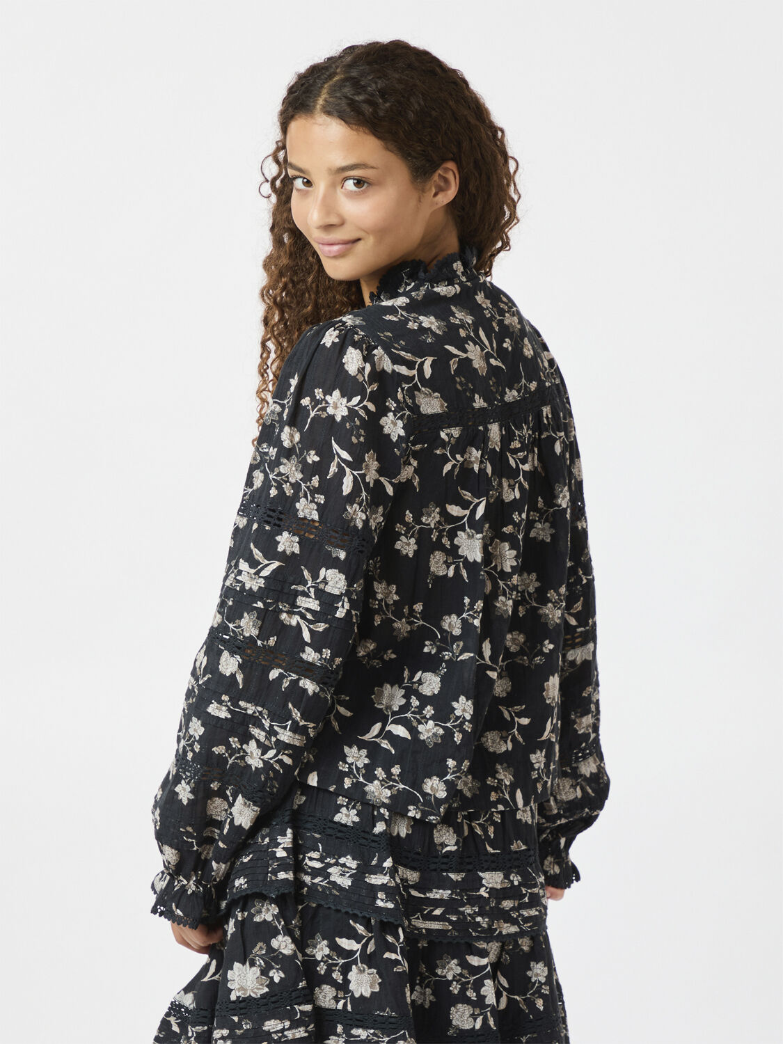 Lyla Night Flower Blouse