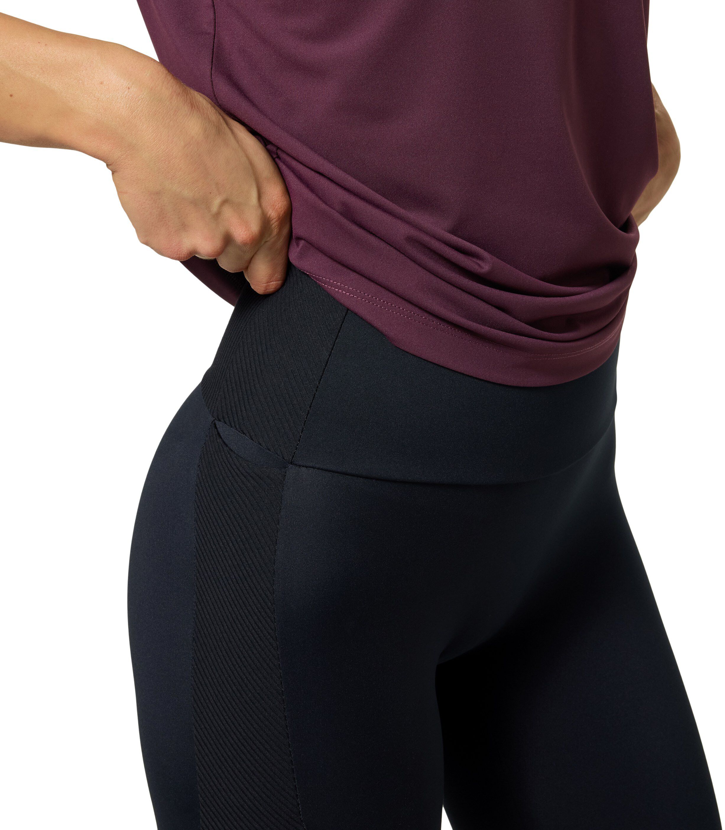 ENE ELLY W RIB POCKET TIGHTS