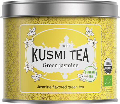 Organic Green Jasmine - Metal tin 90gr/3.17oz.