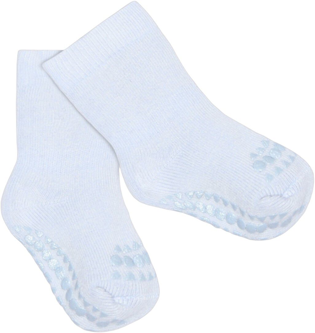 Non-Slip Socks - Organic Terry Cott