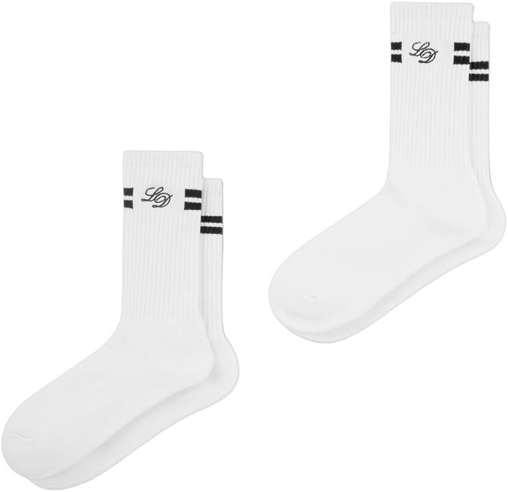 LD Half Terry Socks 2-pack