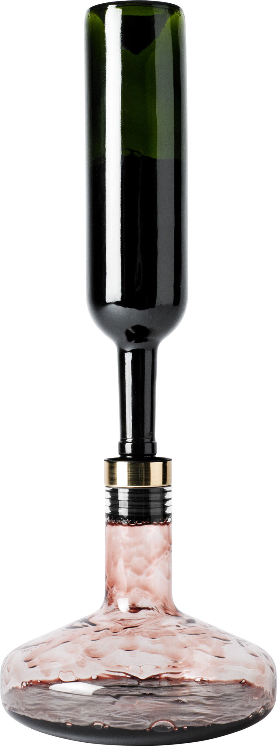 Wine Breather, Deluxe, Clear/Gold