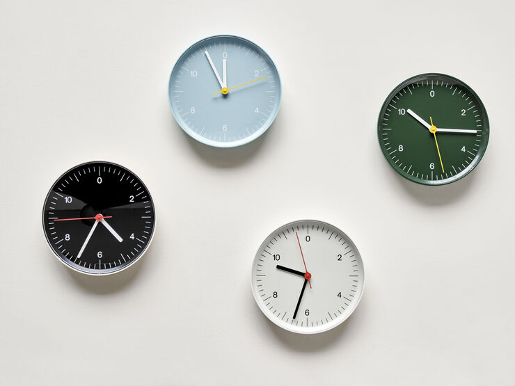 Wall Clock-White