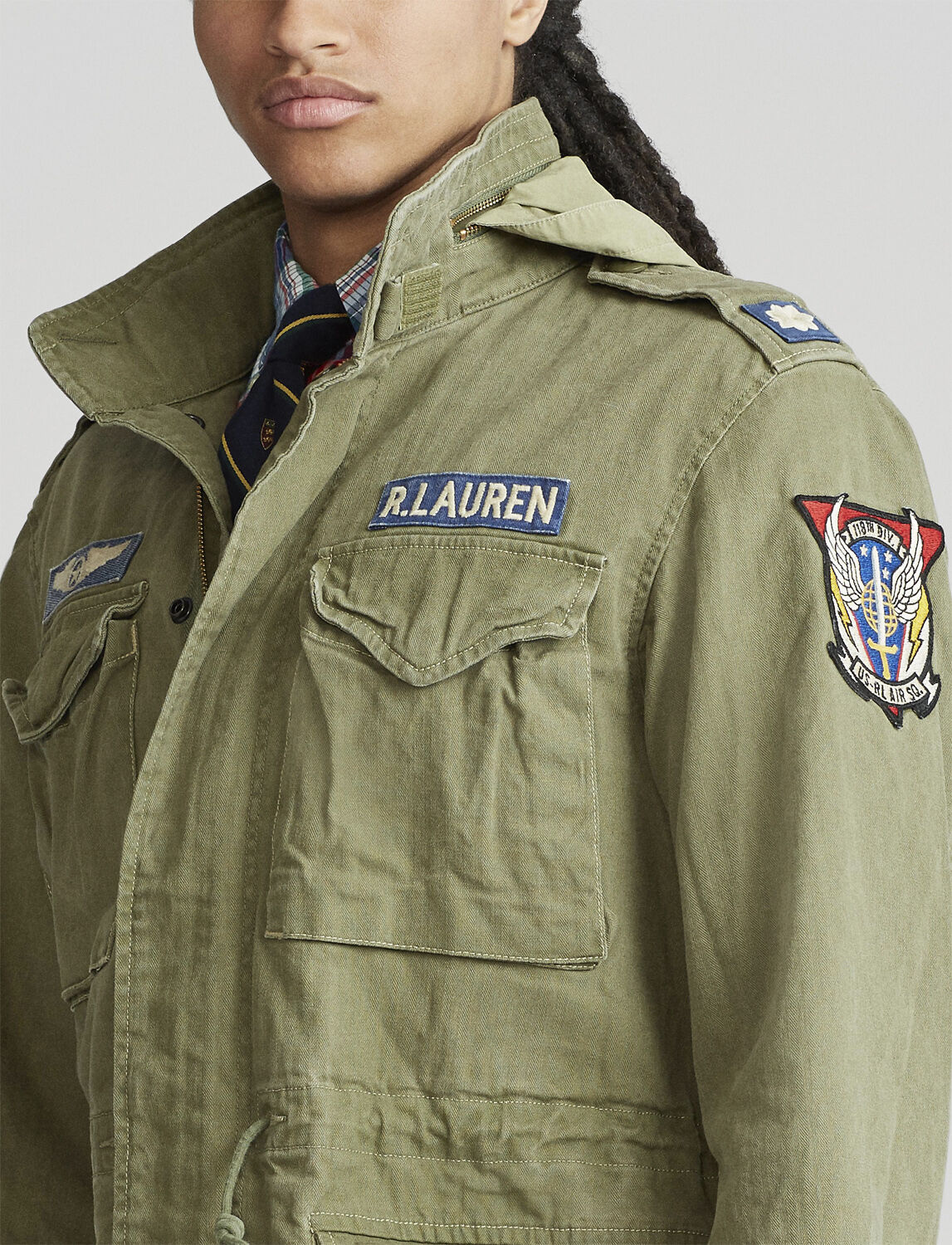 Cotton twill field jacket ralph lauren new arrivals