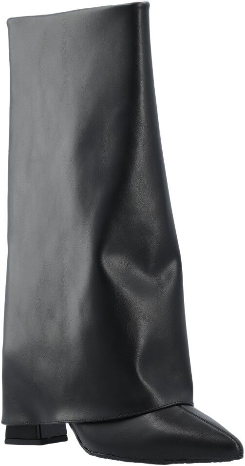 BIAMARALYN Fold Over Boot Faux Leather