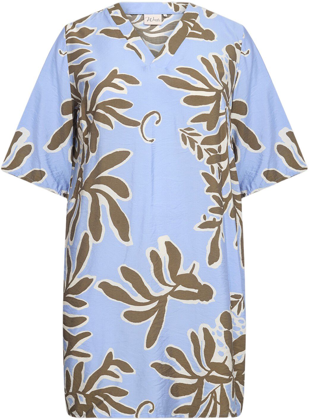 Curvy WA-LINNEA 3 Tunika Lysebl&aring;