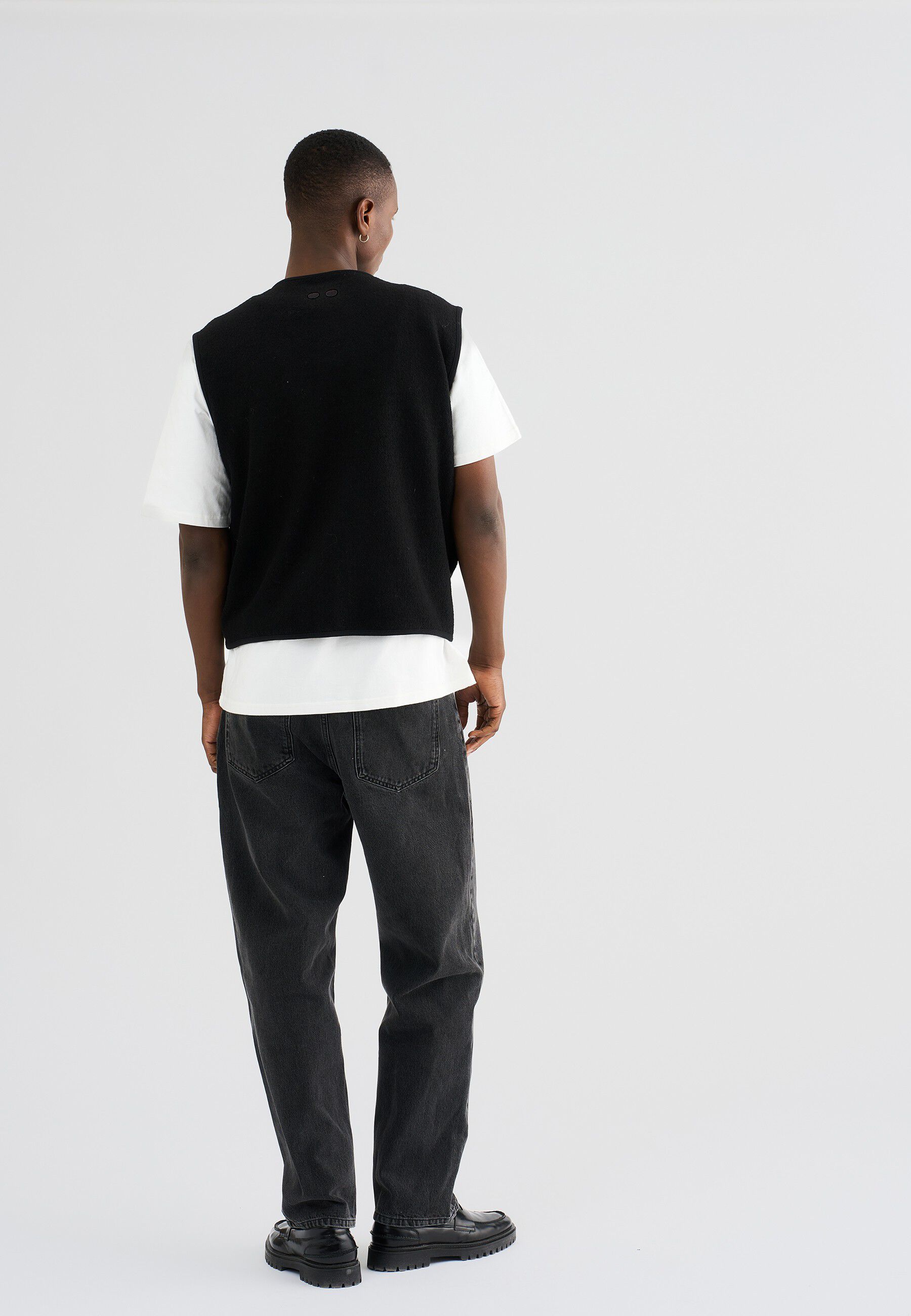 RTKIAN BOILED WOOL VEST