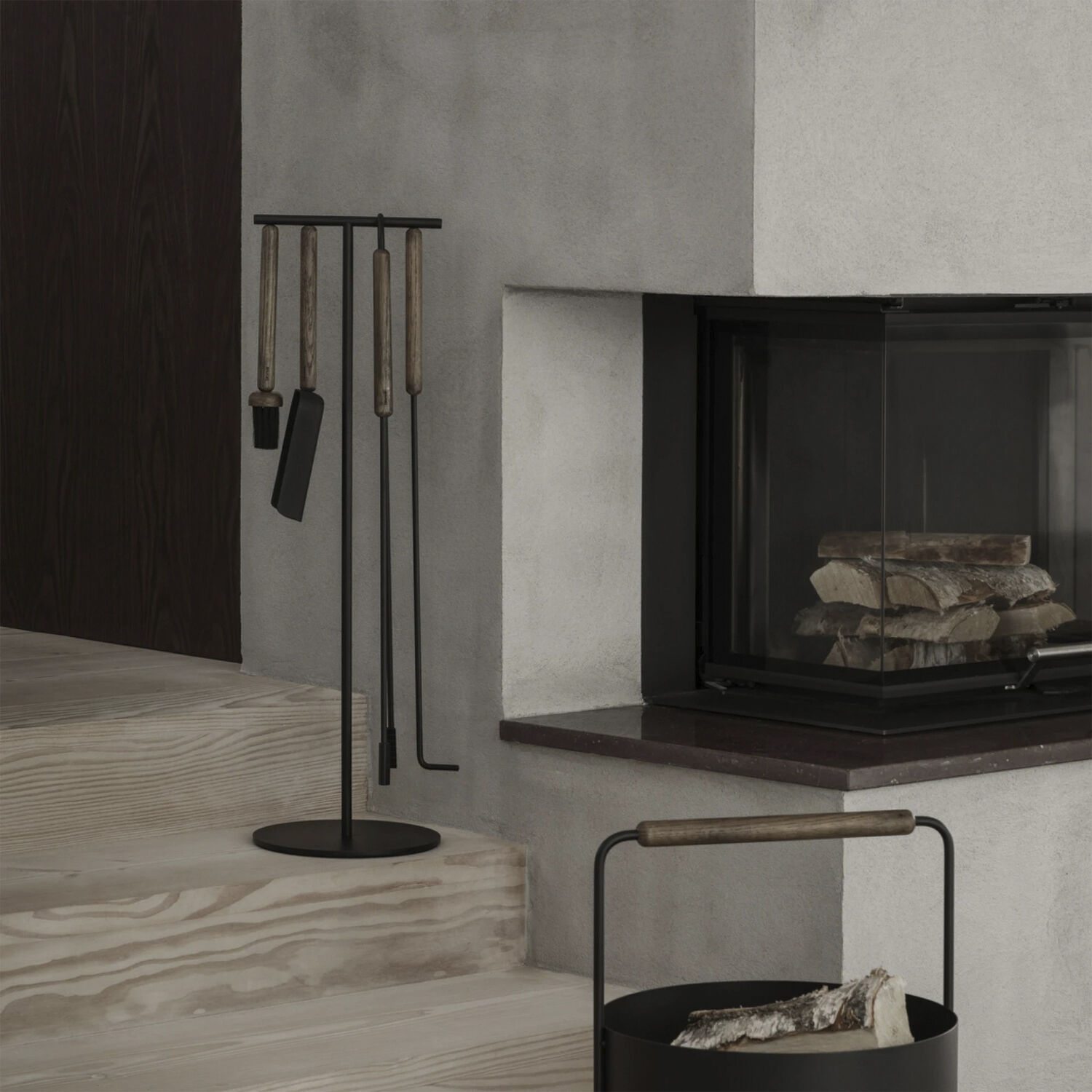 5 pcs Fireplace Tool Set - Ashi