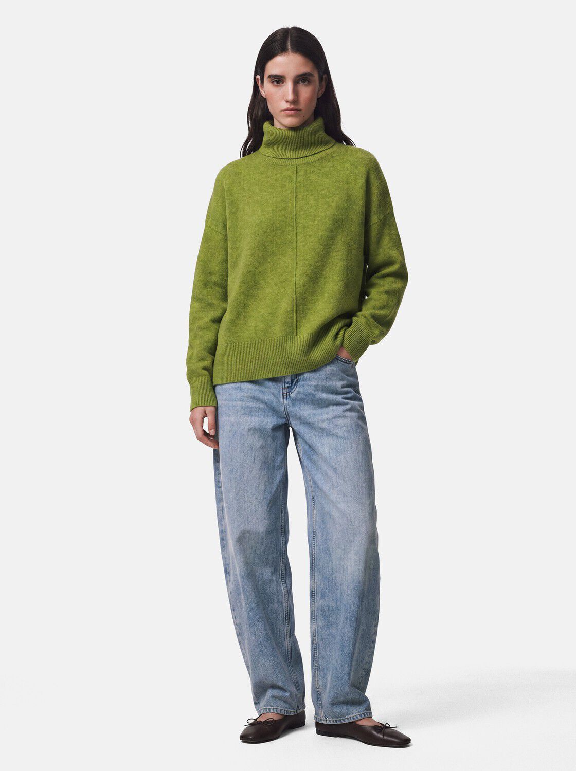 Pcmalou Ls Rollneck Knit Noos Bc