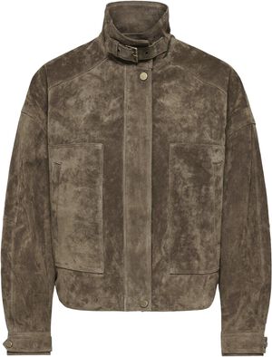 ONLISLA REAL SUEDE SHORT JACKET OTW