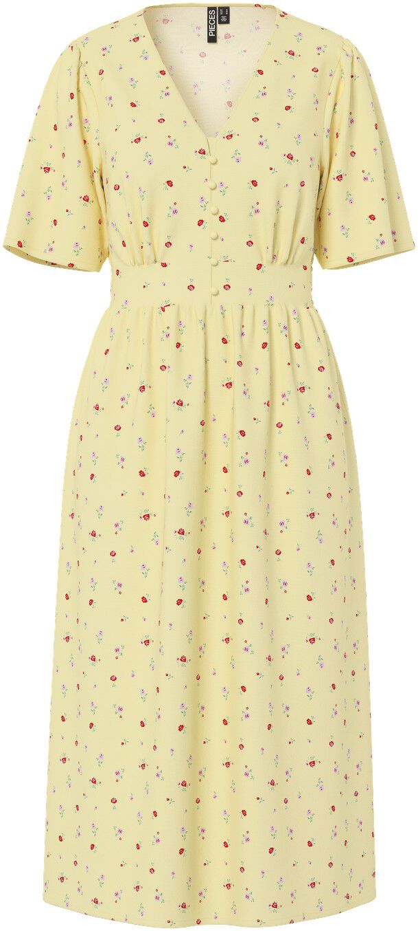 PCTALA SS MIDI DRESS WVN NOOS BC