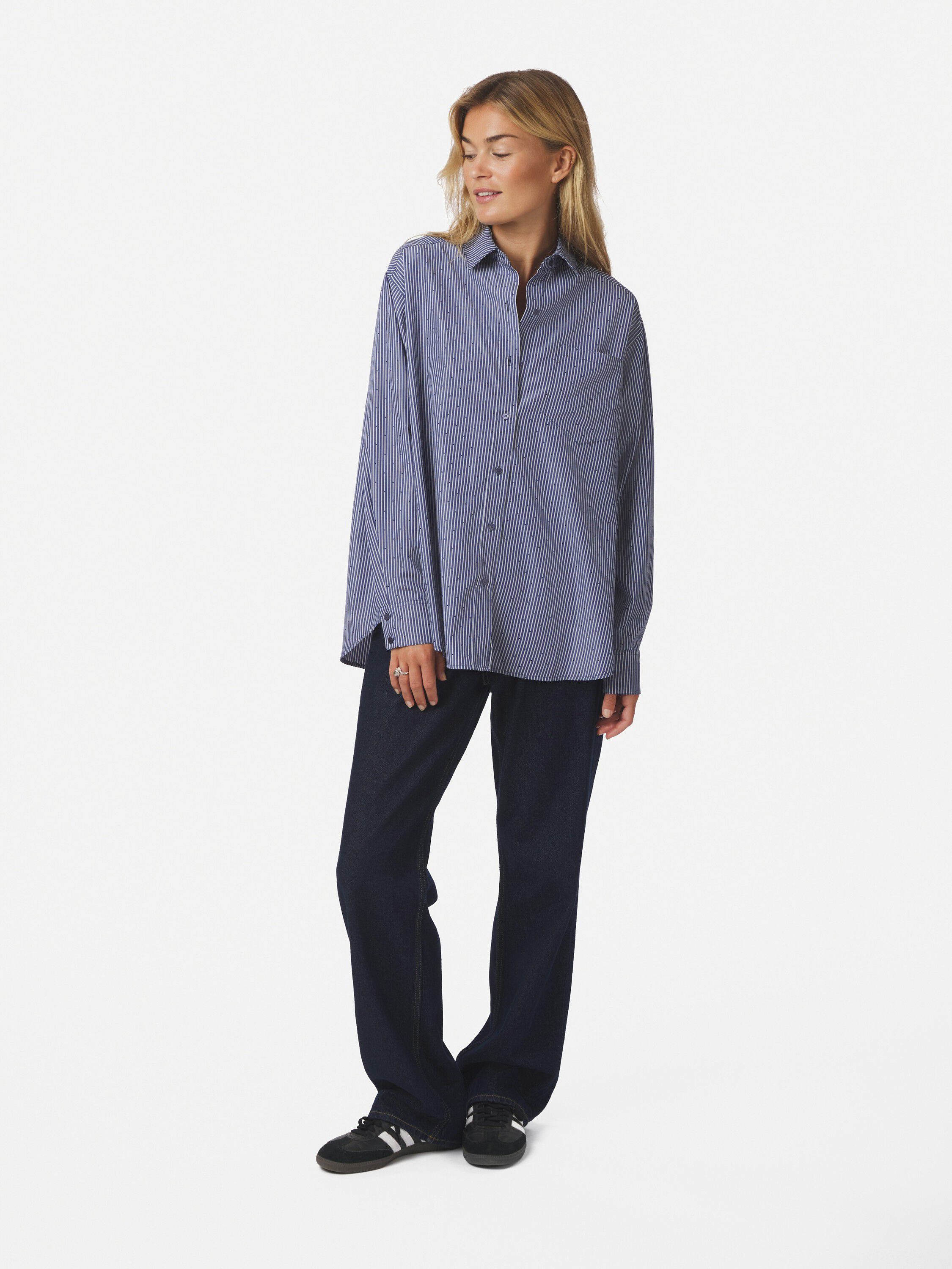 Dalma B Stripe Stone Shirt