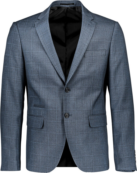 Checked mens suit