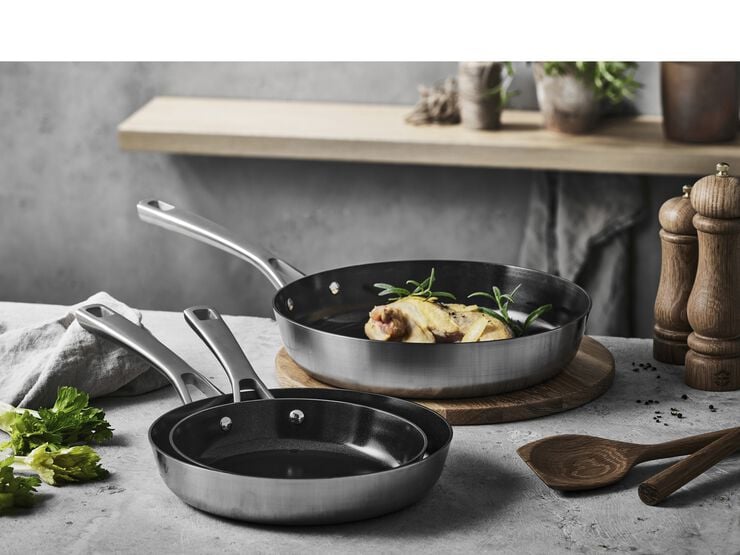 Stegepande keramisk non-stick Divette 24 cm Rustfrit stål