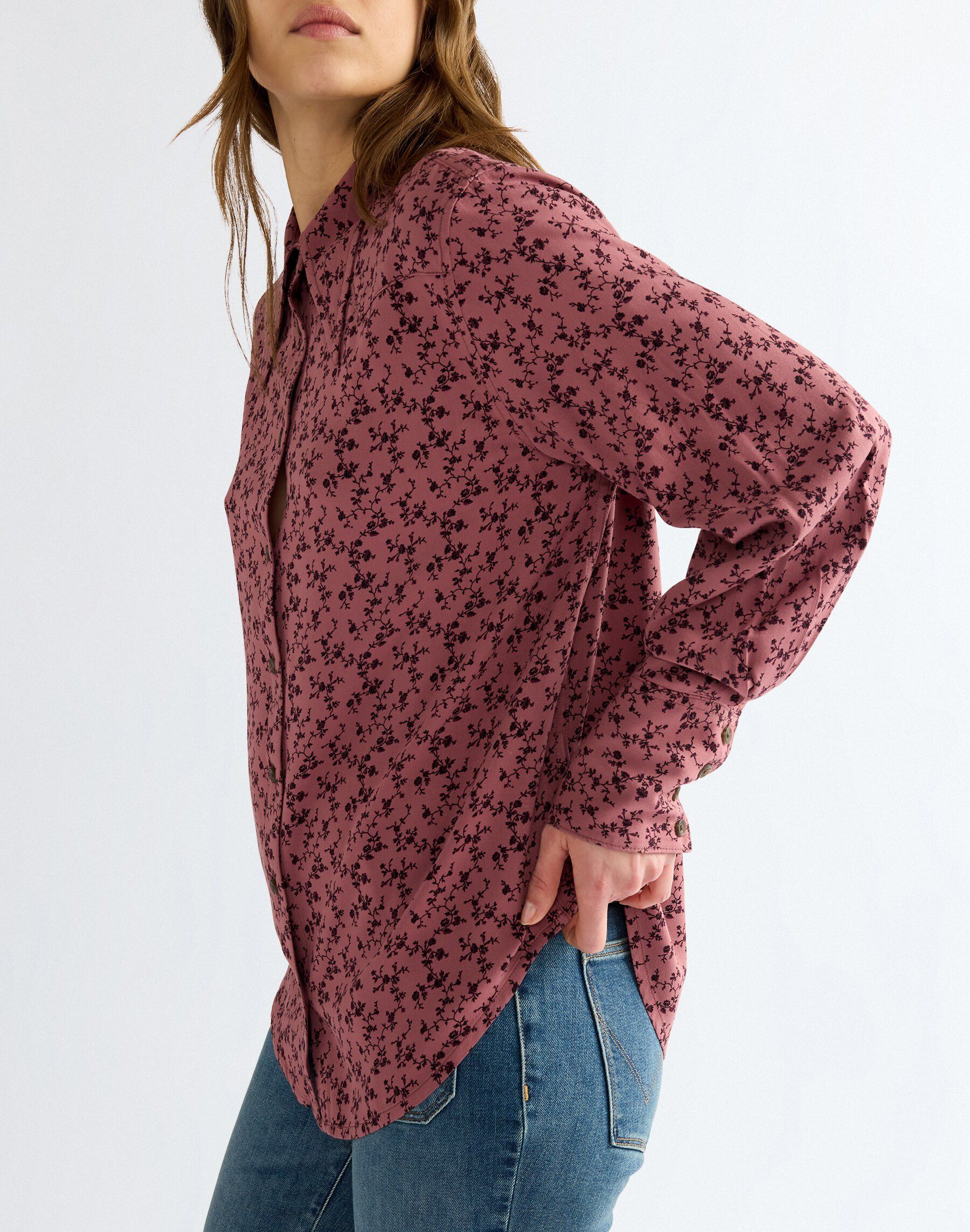 DRAMA_COLLAR_SHIRT PINK_ROSE