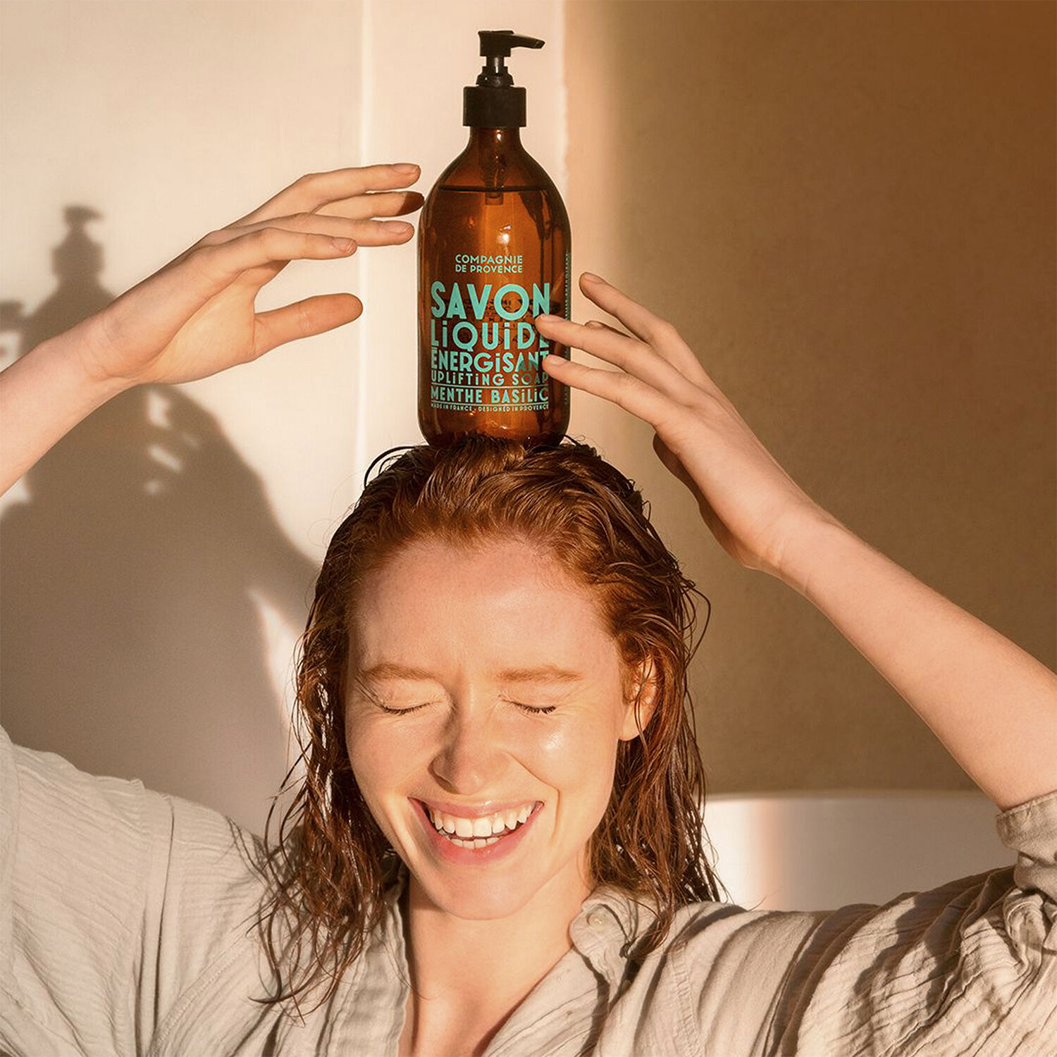 LIQUID MARSEILLE SOAP MINT BASIL 495 ML