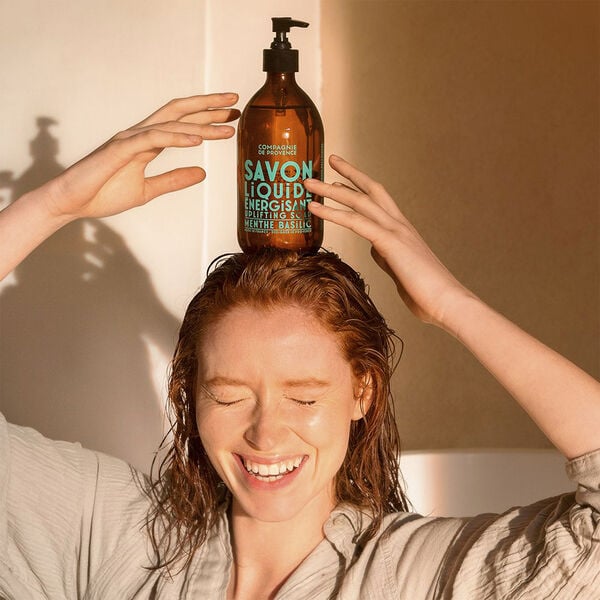 LIQUID MARSEILLE SOAP MINT BASIL 495 ML