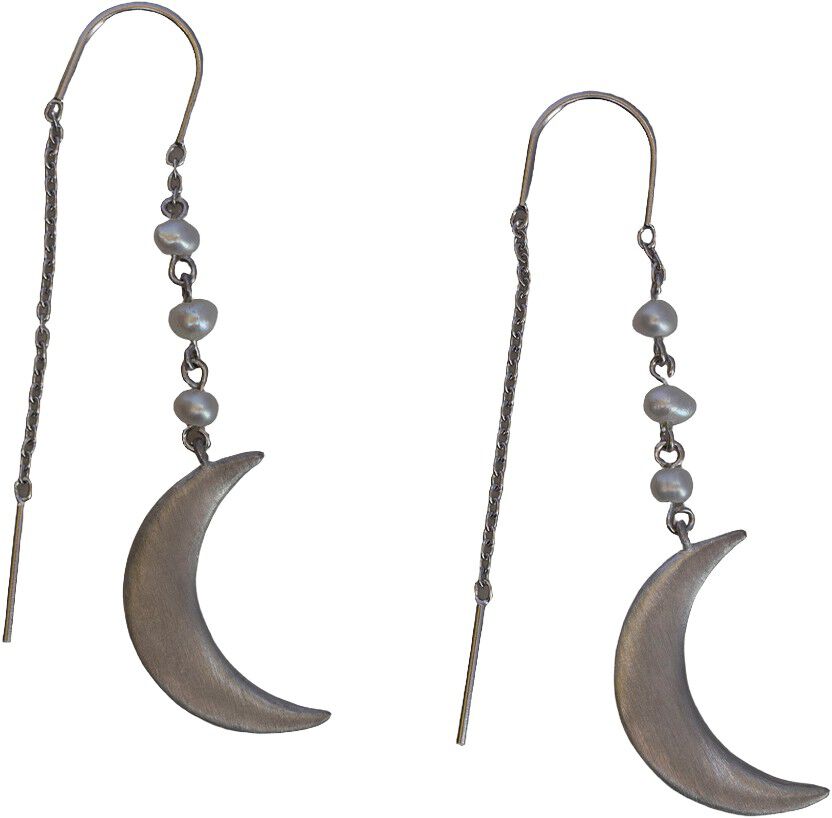 Summer Moon Earrings-R
