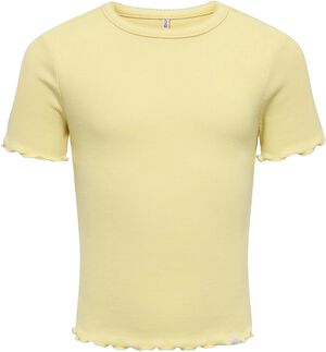 KMGTRINNY SS SOLID/AOP TOP JRS