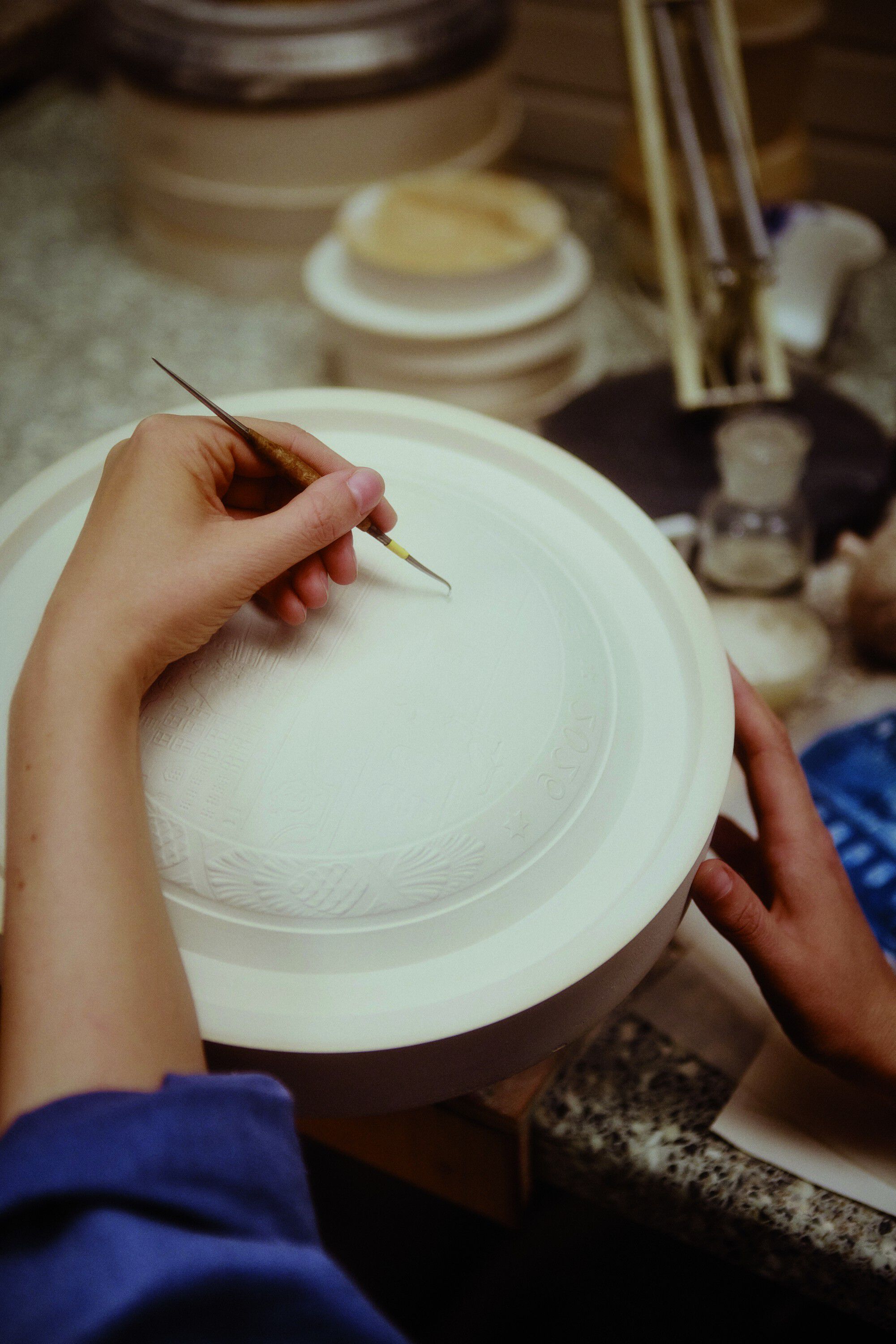 Juleplatte2026 Marmorbroen18cm