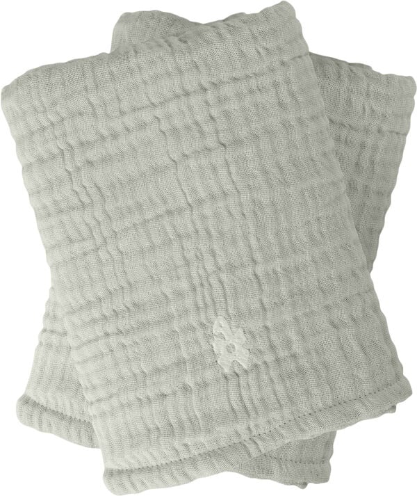 Pusleunderlag 6-lag, 2 stk. , muslin, green