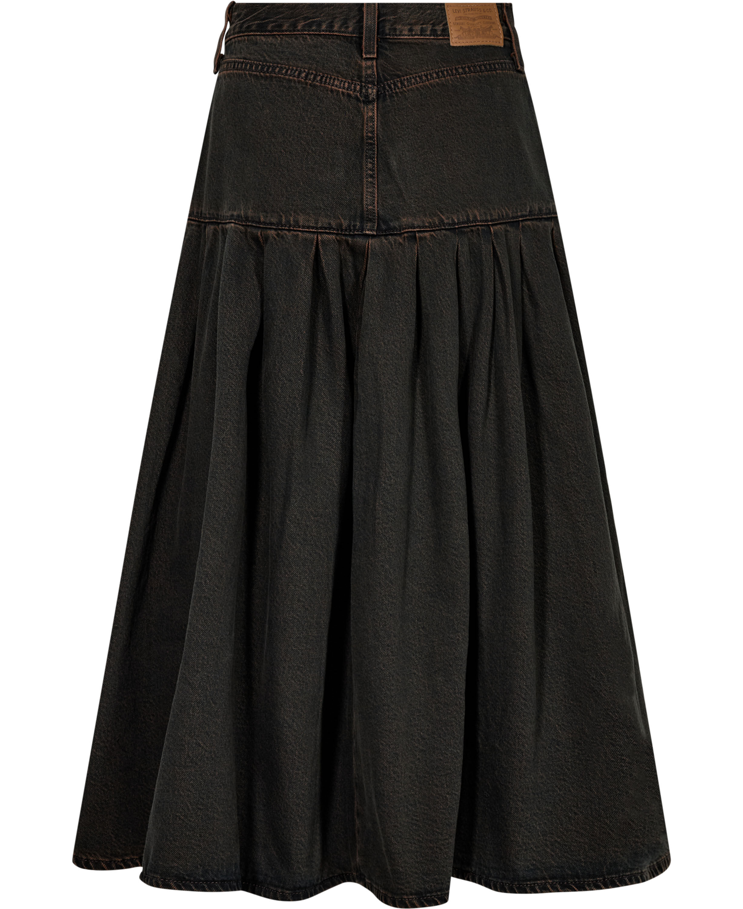 YOKED PLEATED SKIRT OVER A CUP