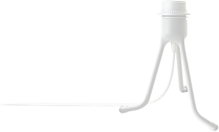 Tripod Base matt white H 18,6 cm