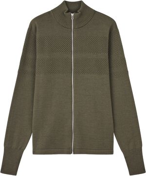 Wool Klemens Zip Knit FAV