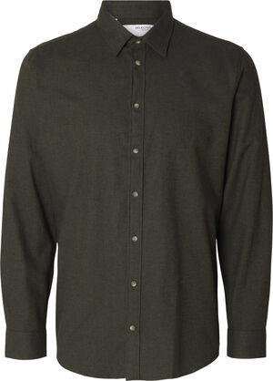 SLHSLIMOWEN-FLANNEL SHIRT LS NOOS