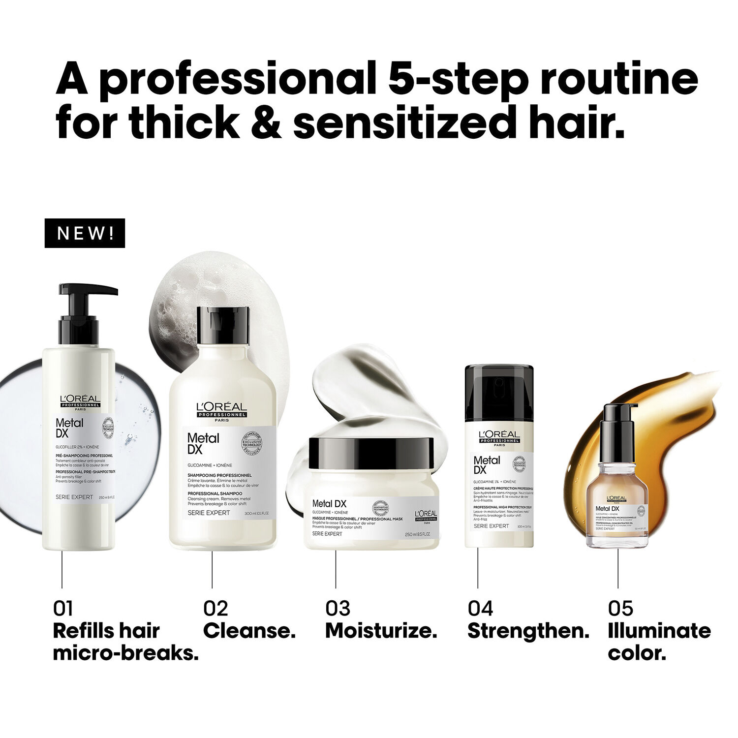 L'Or&eacute;al Professionnel Metal DX Anti-Deposit Protector Concentrated Oil