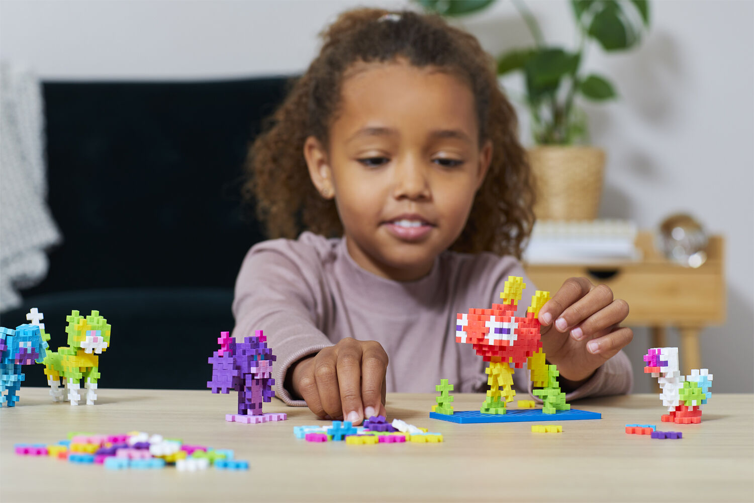 Plus Plus learn to bild Pet Animals